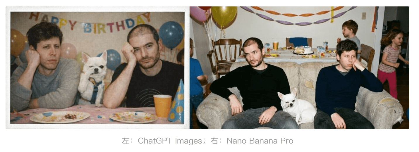 GPT Image 1.5 与 Nano Banana Pro 对比表格